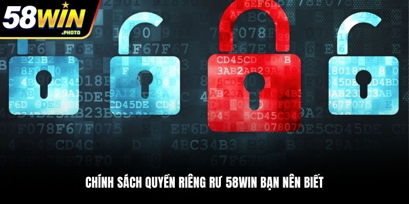 Chính sách quyền riêng tư 58WIN bạn nên biết